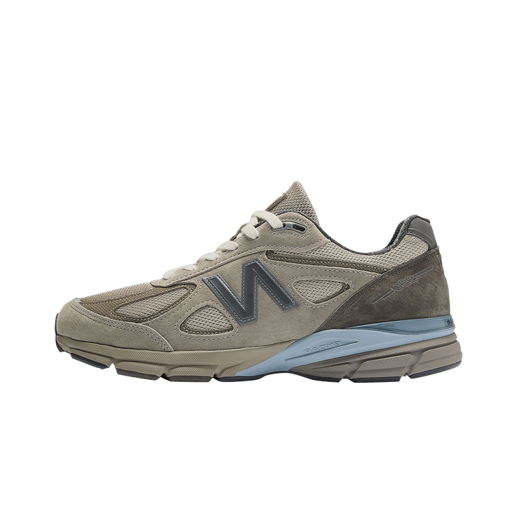 New Balance 990v4 MiUSA Auralee Grey, Grey/White/Blue (U990AR4)