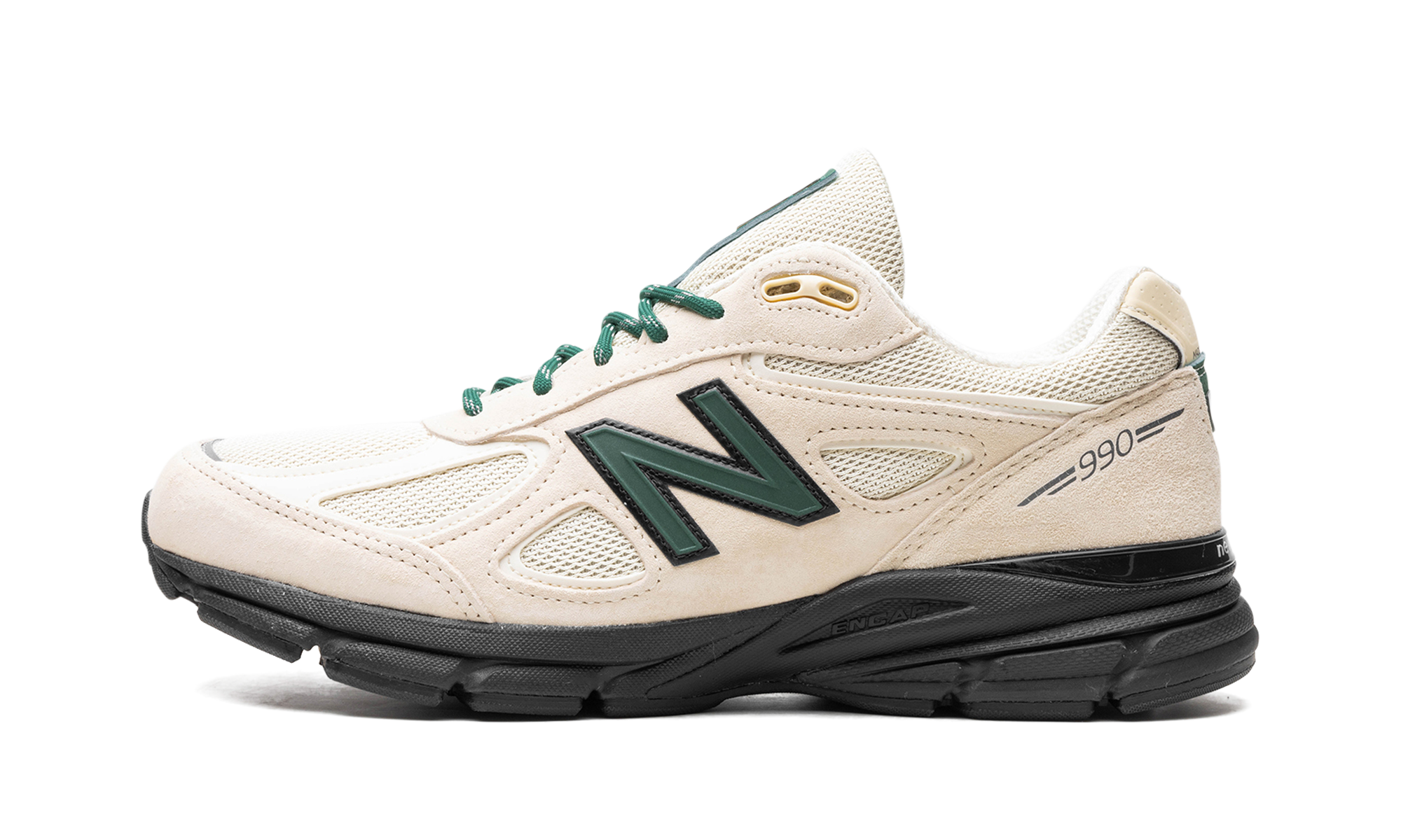 New Balance 990v4 MiUSA Teddy Santis Macadamia Nut
