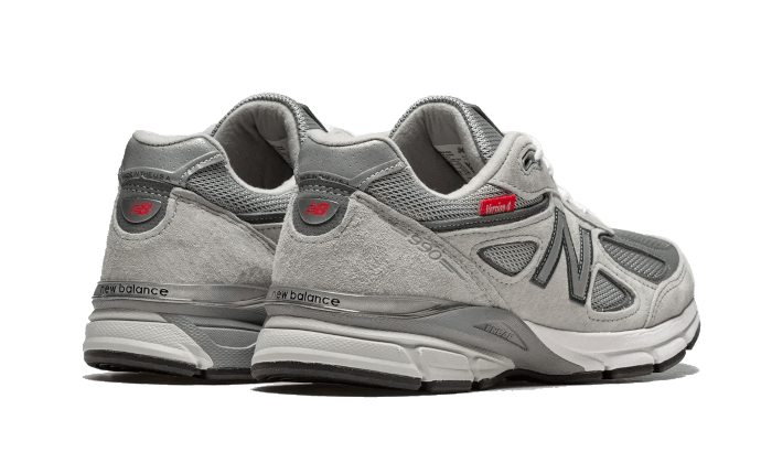 New Balance 990v4 Version 4 Grey, Grey/Red (M990VS4)