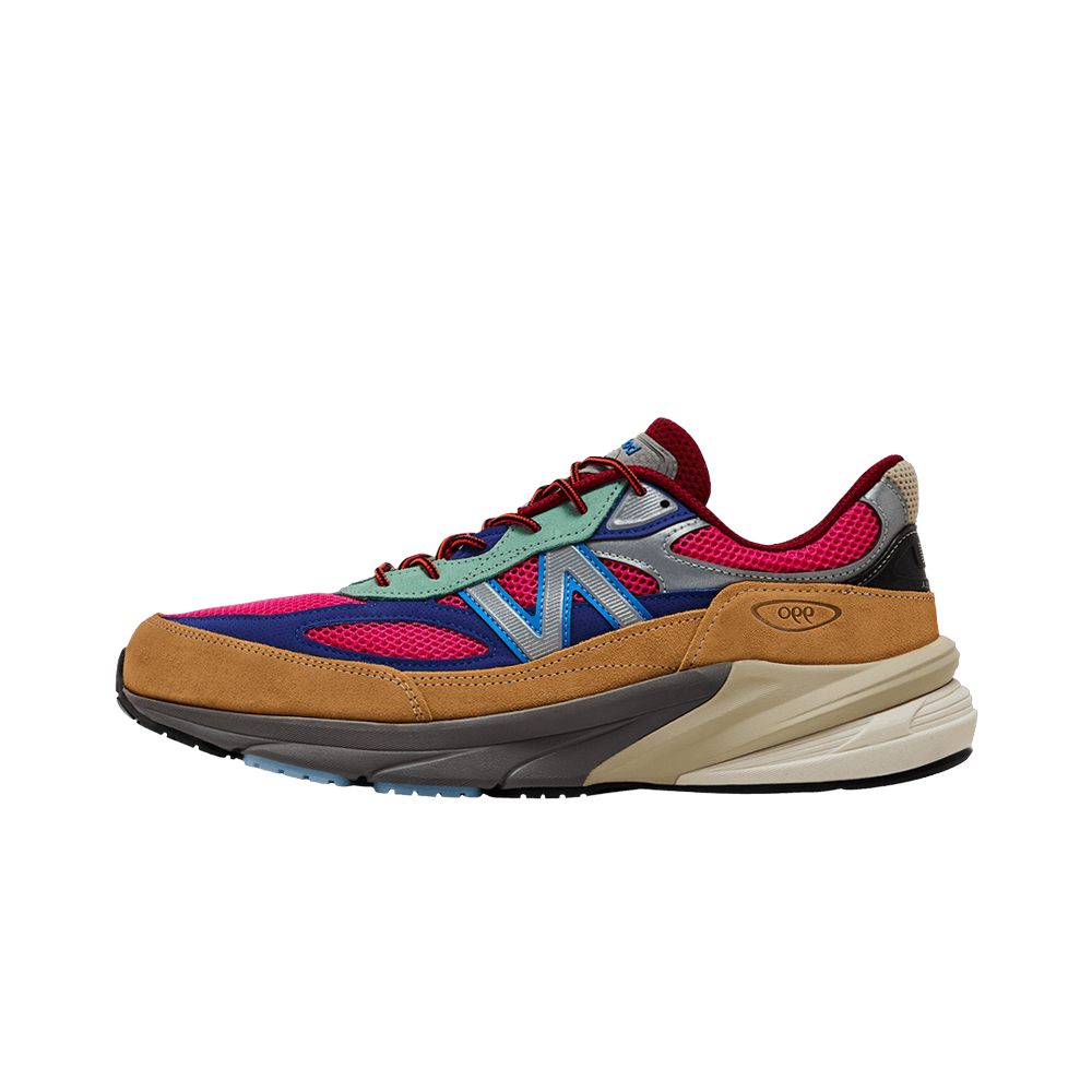 New Balance 990v6 MiUSA Action Bronson Ainôzama, Beige/Purple/Pink (U990AT6)