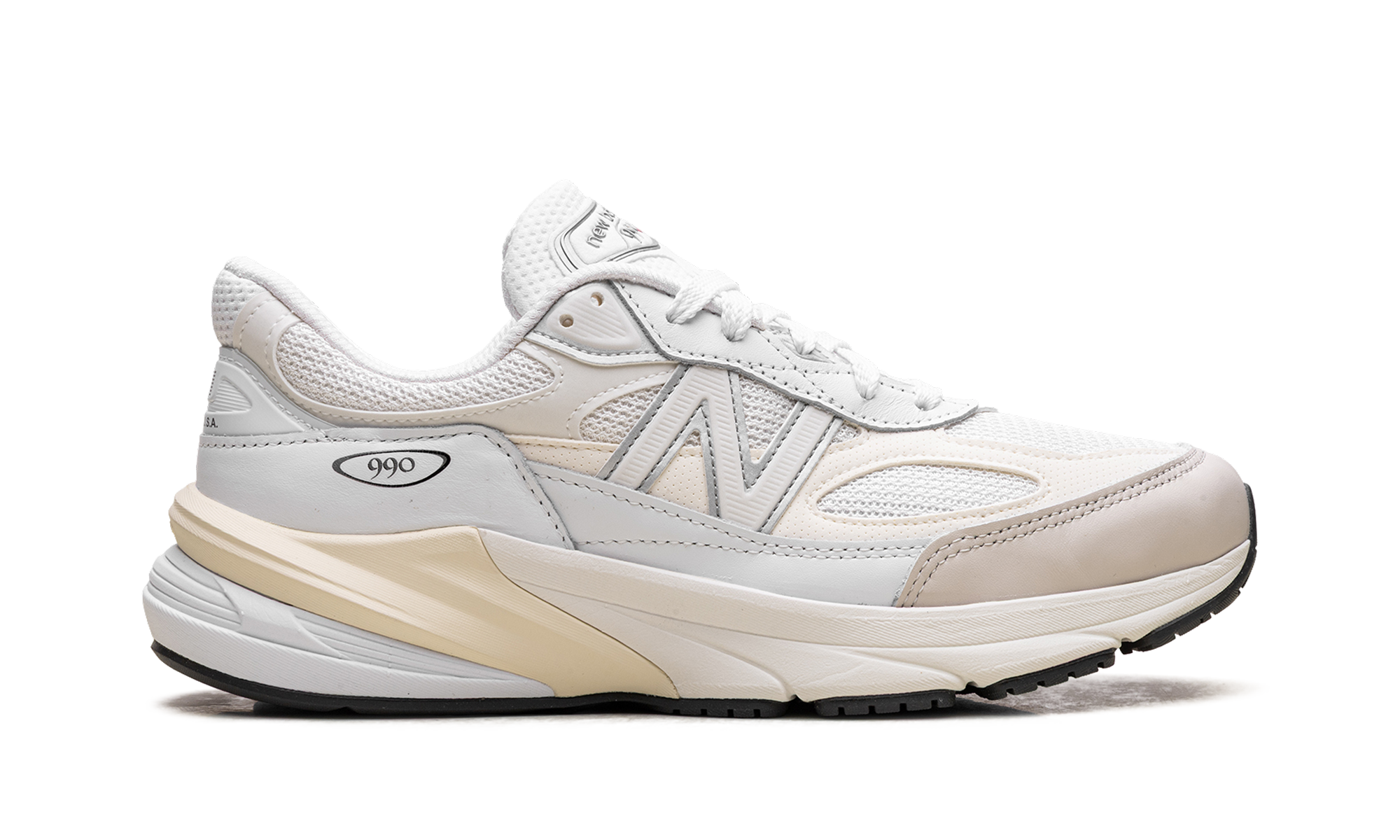 New Balance 990v6 MiUSA White Sea Salt
