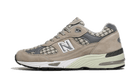 New Balance 991 MiUK Harris Tweed, Beige/Grey/White (M991HT)