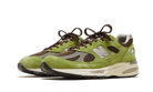 New Balance 991v2 MiUK Daniëlle Cathari Matcha, Pistacho/Chocolate Brown (U991DD2)