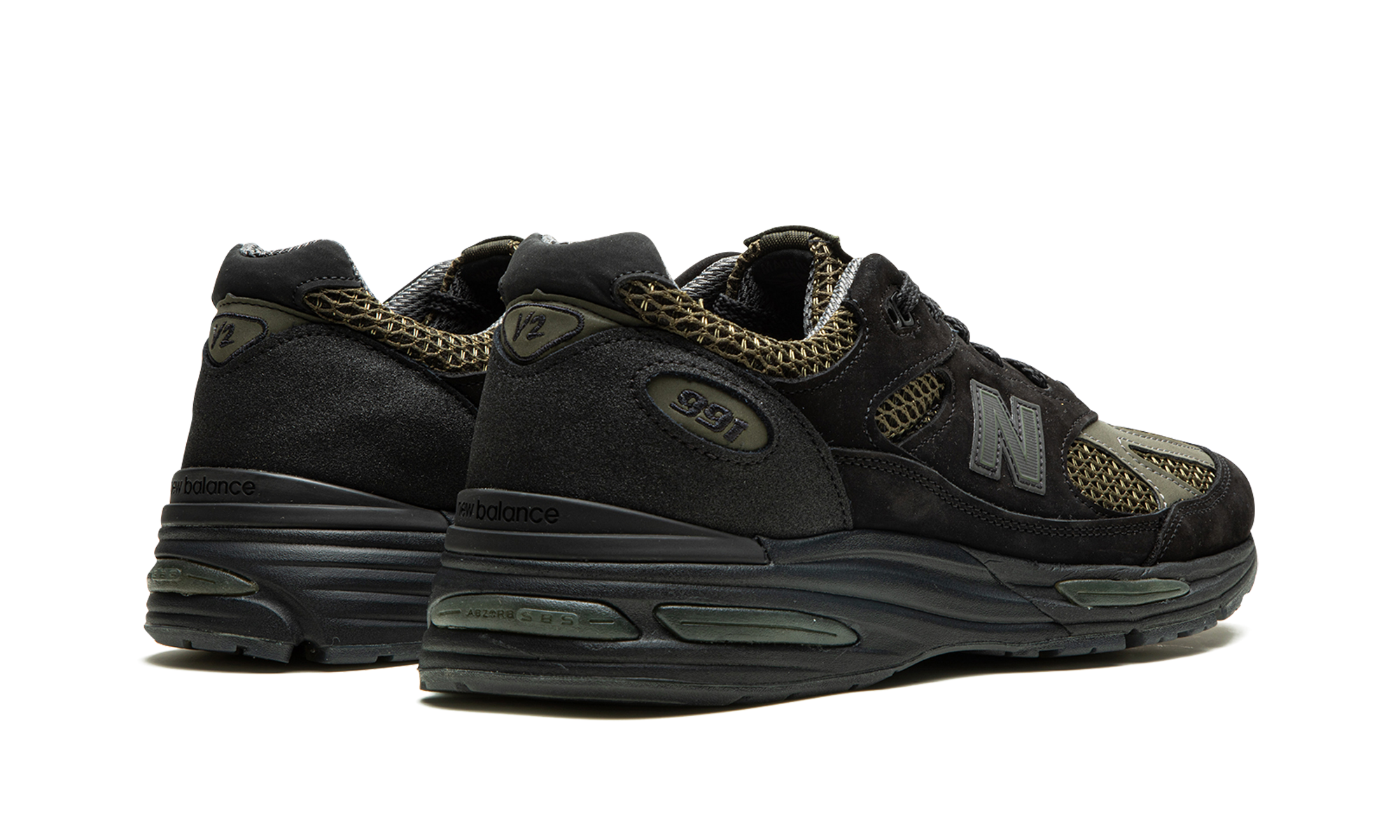 New Balance 991v2 MiUK Stone Island Black