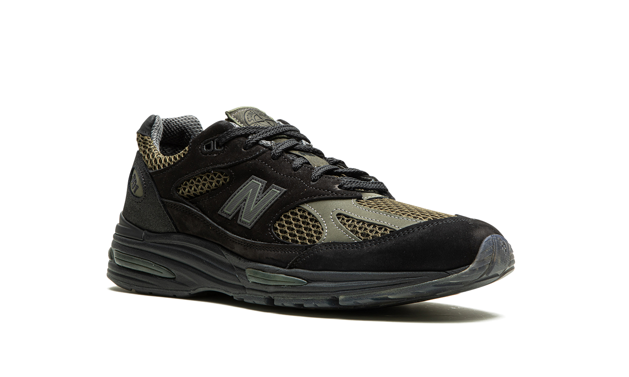 New Balance 991v2 MiUK Stone Island Black
