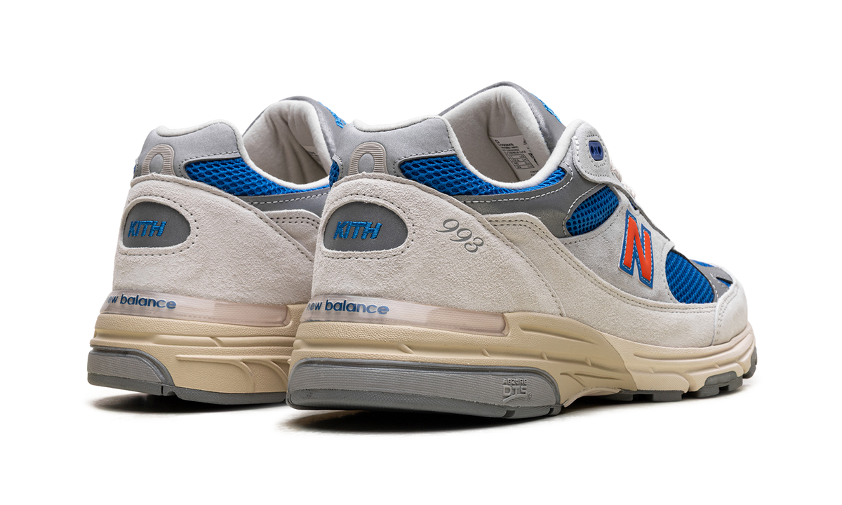New Balance 993 MiUSA Kith Madison Square Garden Ancient Scroll