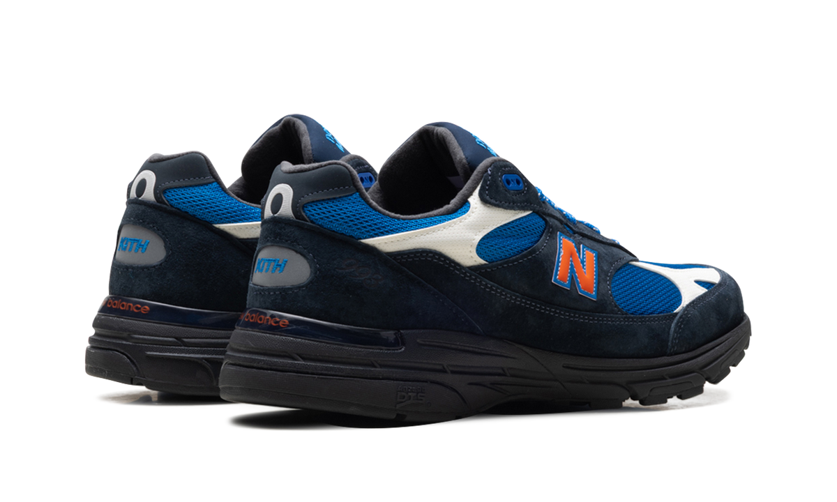 New Balance 993 MiUSA Kith Madison Square Garden Navy