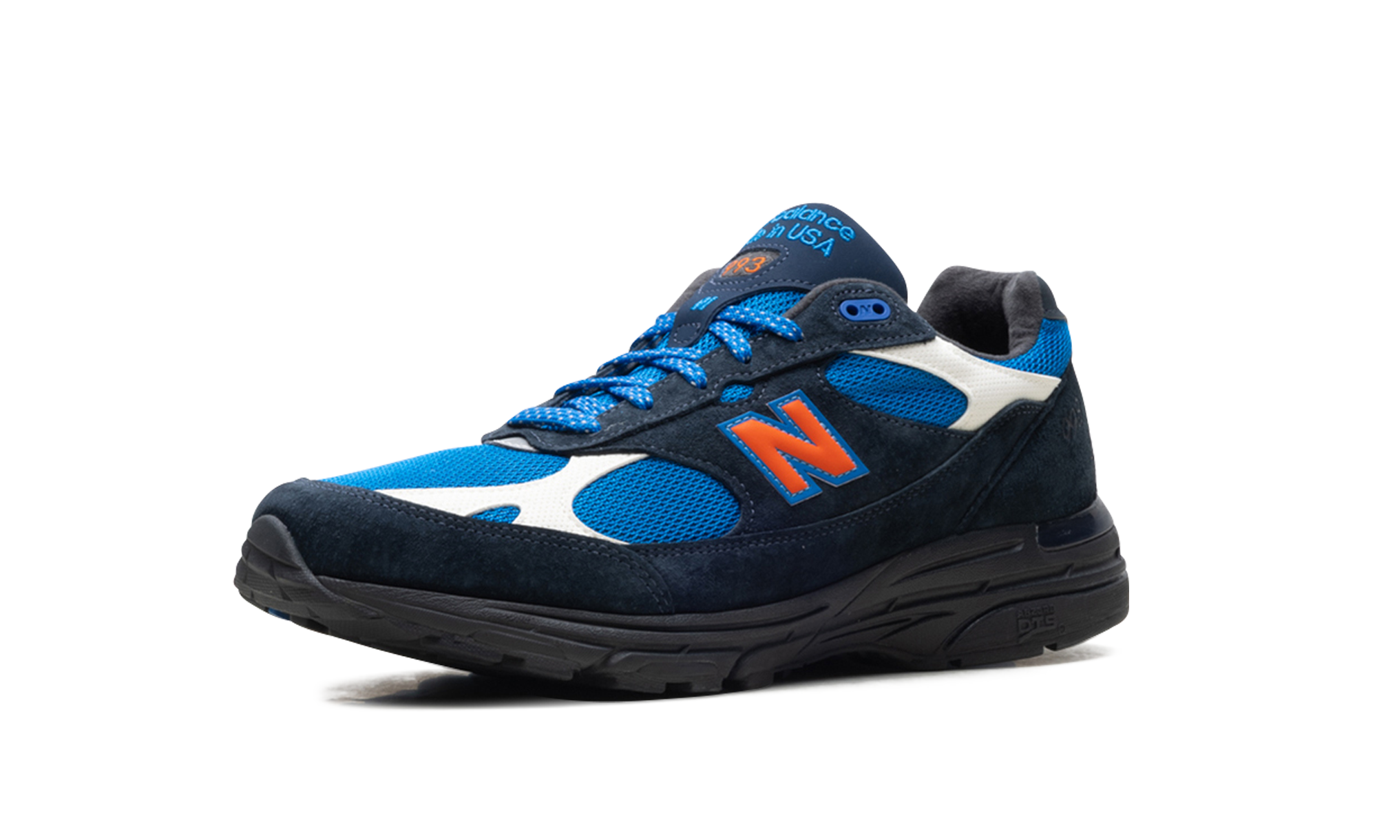 New Balance 993 MiUSA Kith Madison Square Garden Navy