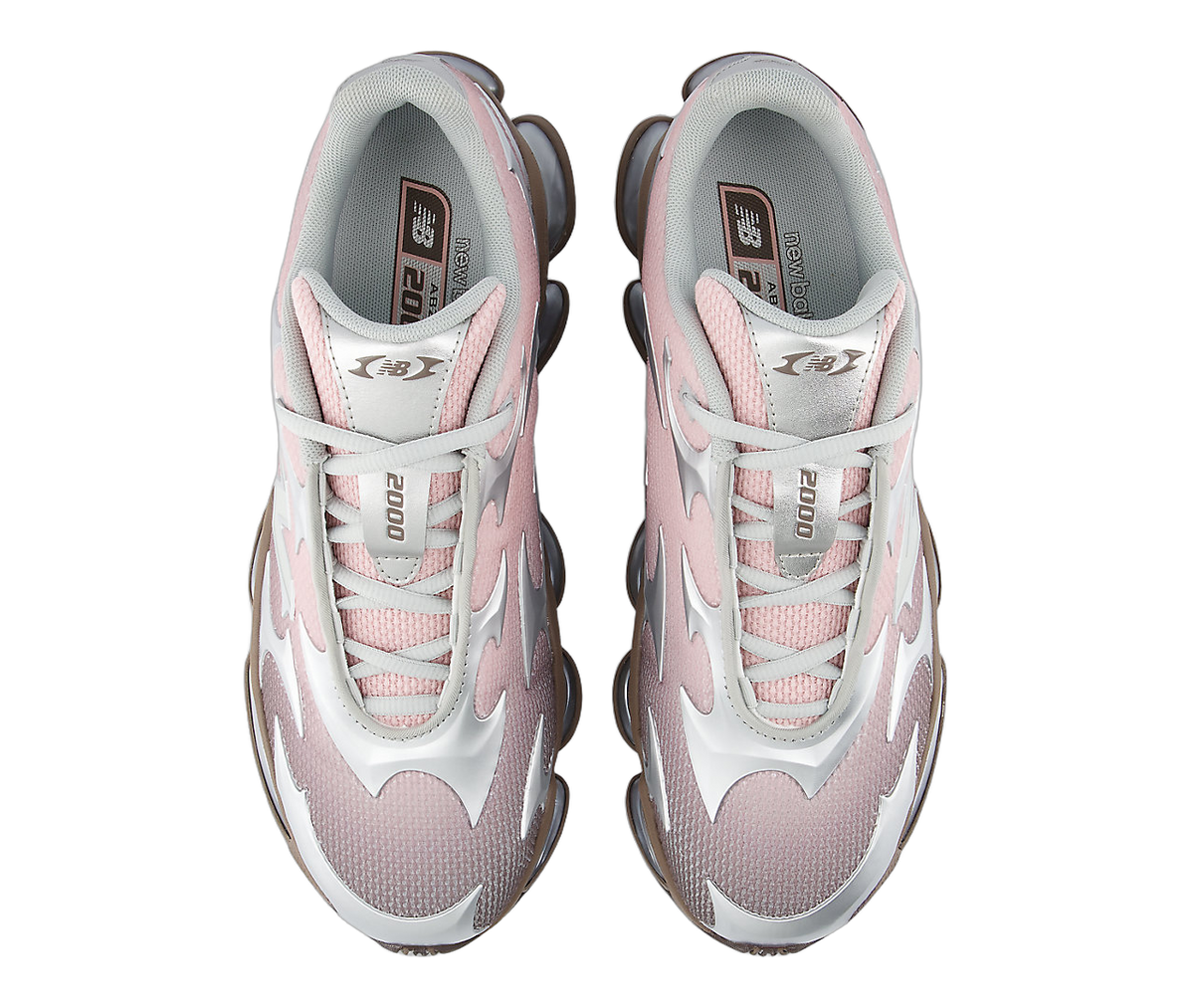 New Balance Abzorb 2000 Silver Metallic Orb Pink Cortado