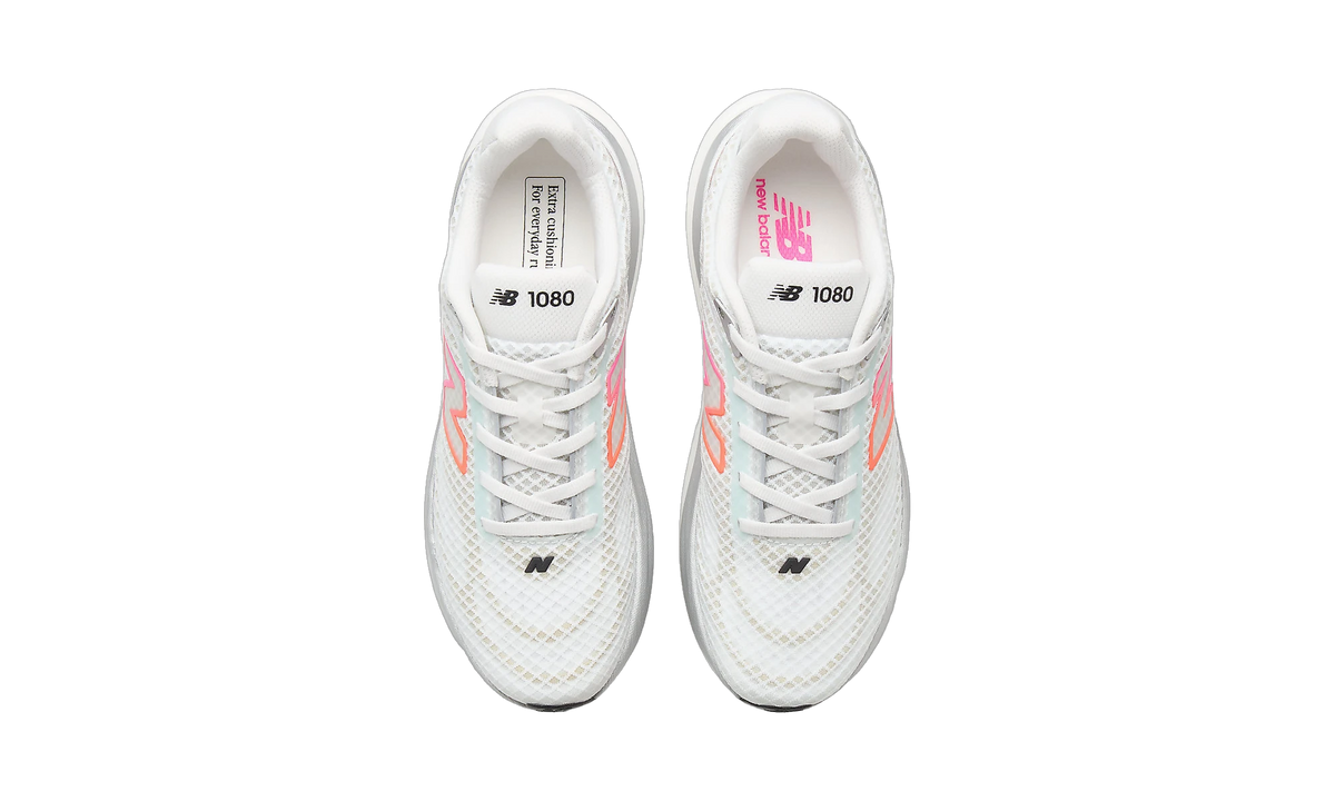 New Balance Infinion 1080v15 Breathe White Pink Heat Tangerine