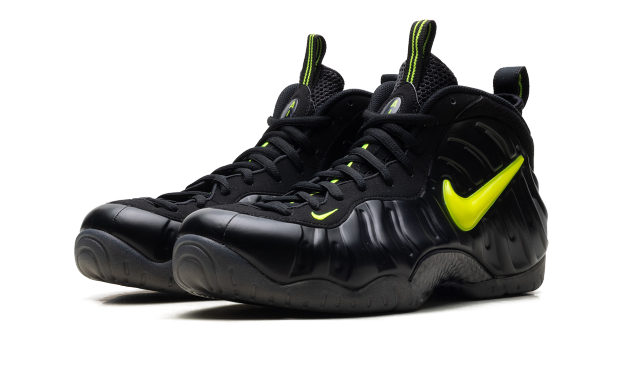Nike Air Foamposite Pro Black Voltage Yellow