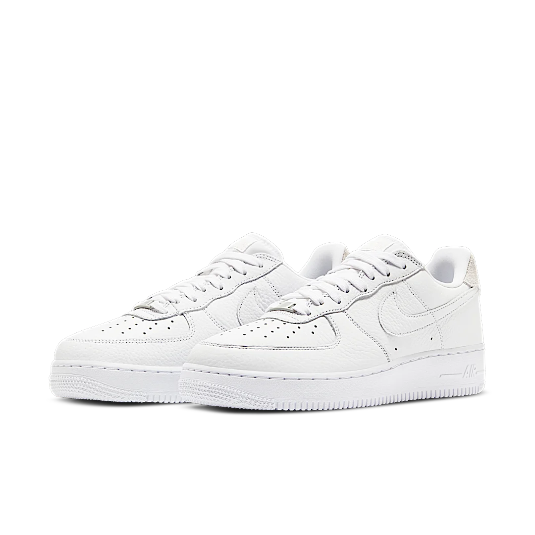 Nike Air Force 1 Craft White, White/White-Summit White-Vast Grey (CN2873-101)