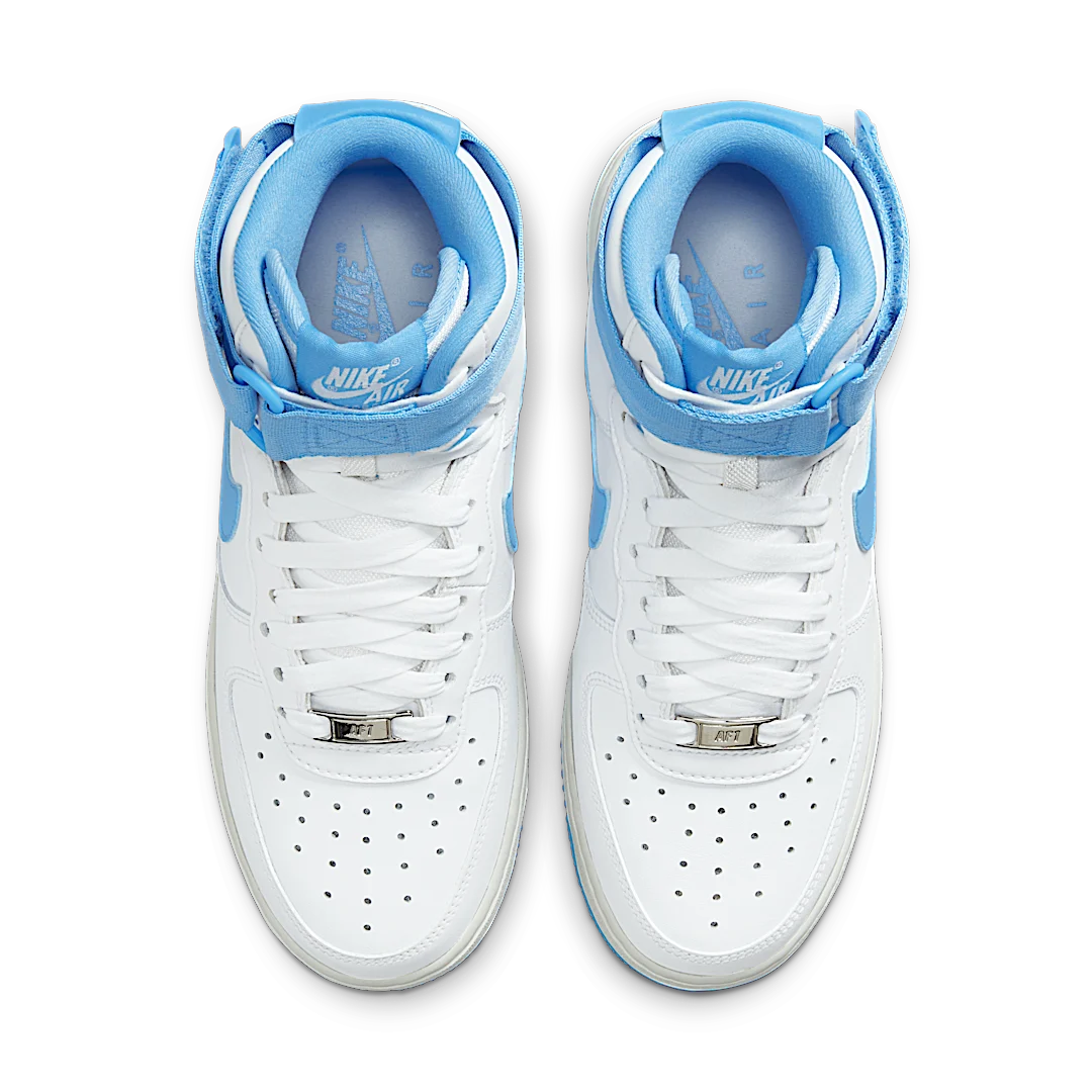 Nike Air Force 1 High OG QS University Blue, White/University Blue-Sail (DX3805-100)