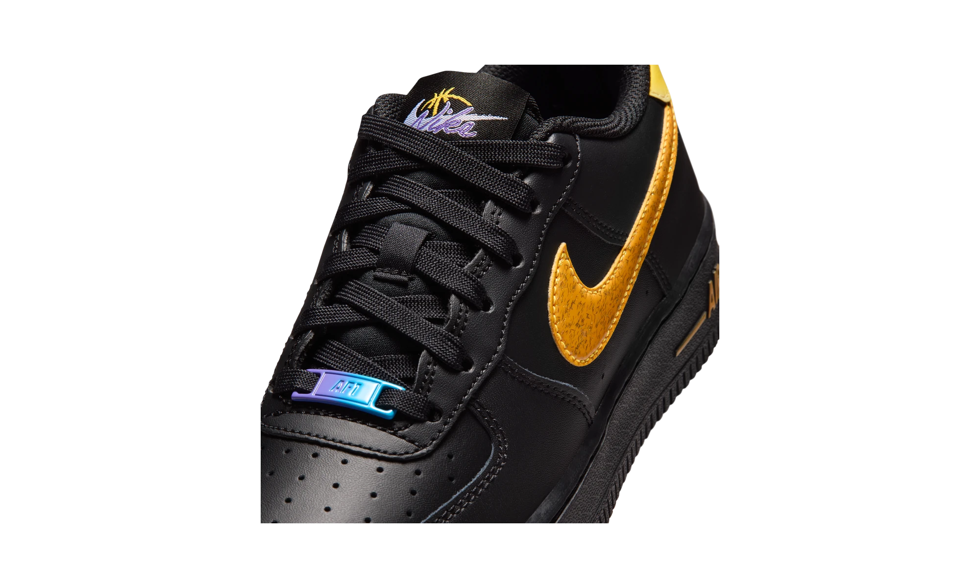 Nike Air Force 1 Low Black Multi-Color
