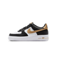 Nike Air Force 1 Low Black White Metallic Gold