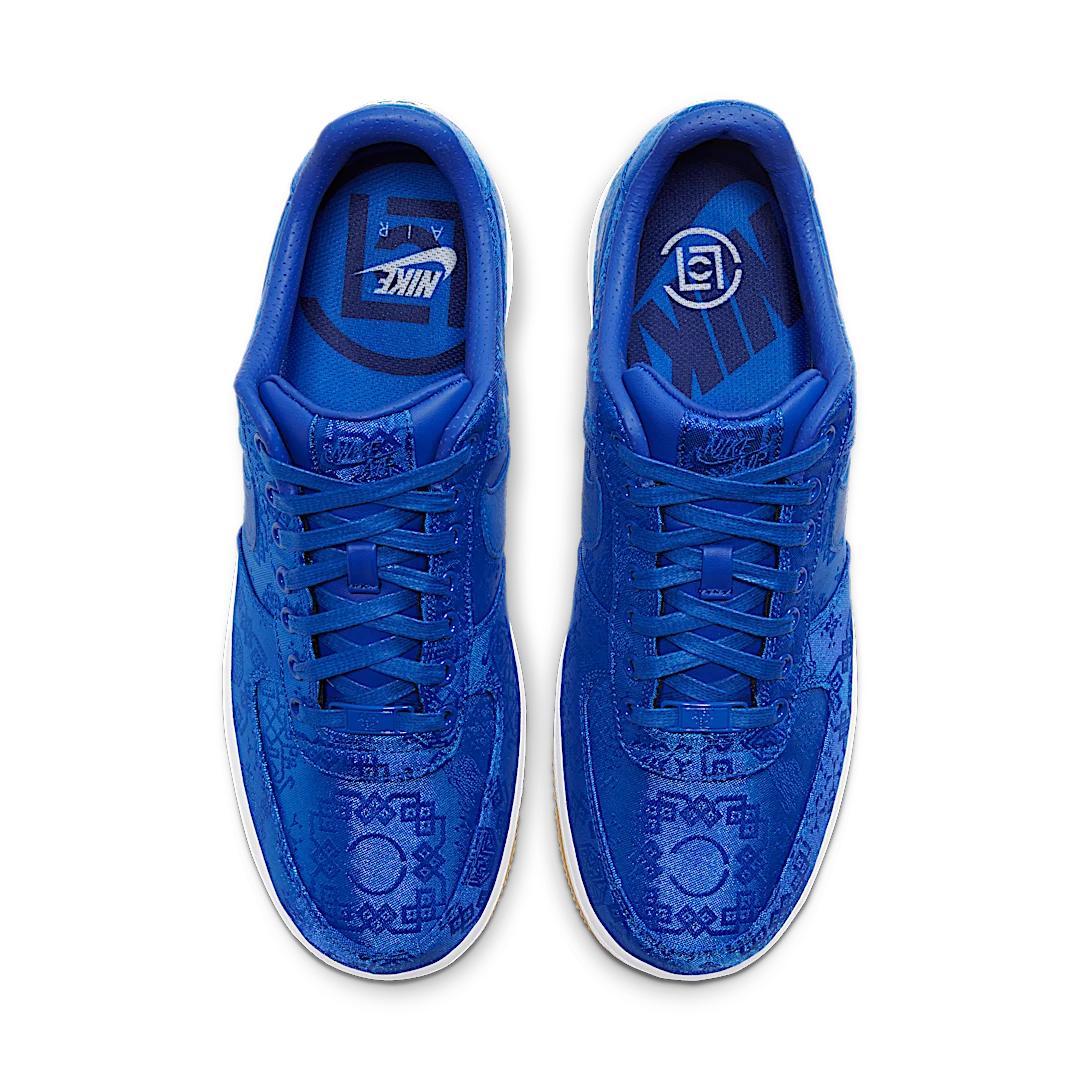 Nike Air Force 1 Low CLOT Blue Silk, University Blue/White-Gum (CJ5290-400)