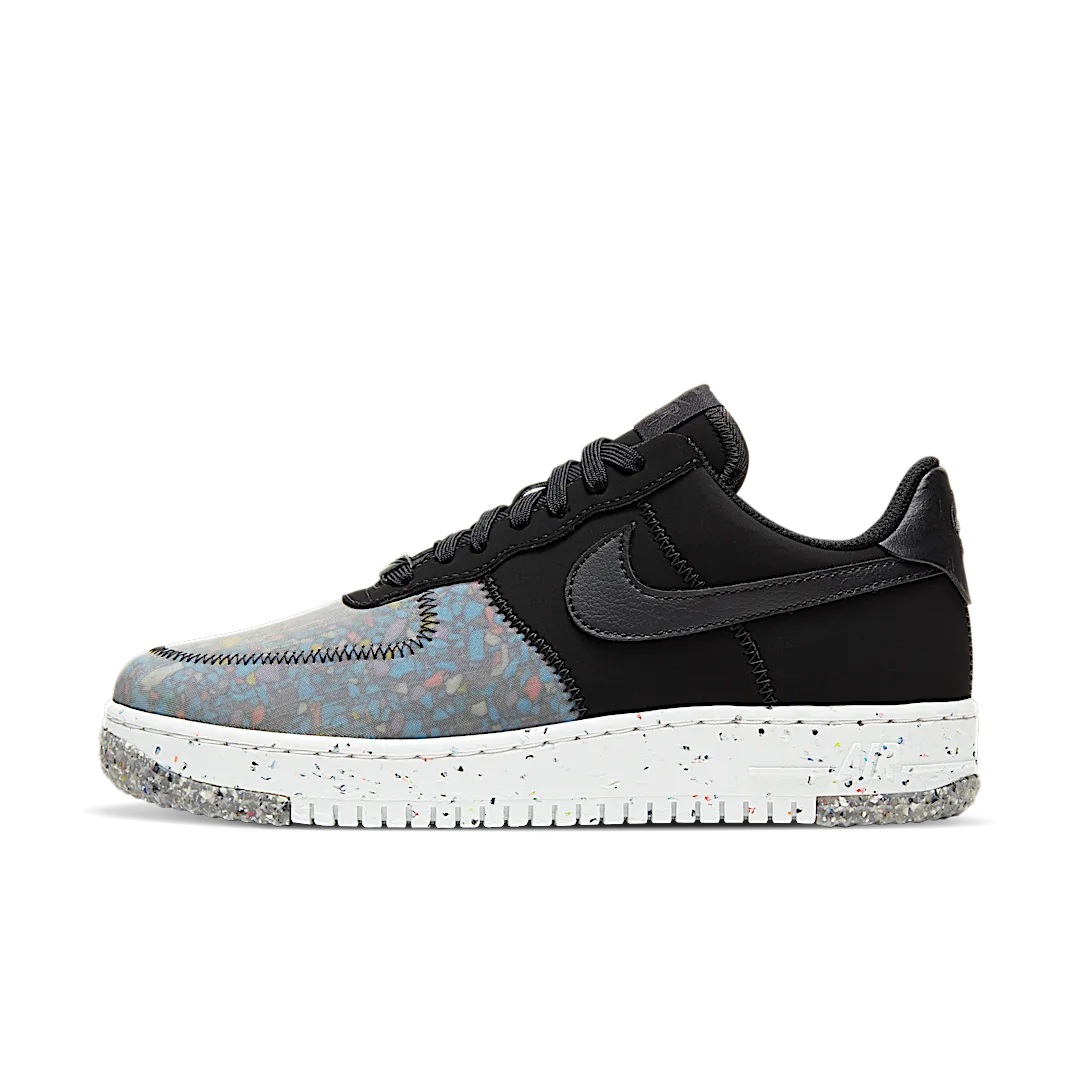 Nike Air Force 1 Low Crater Black Photon Dust, Black/Black-Photon Dust-Dark Smoke Gray (CT1986-002)