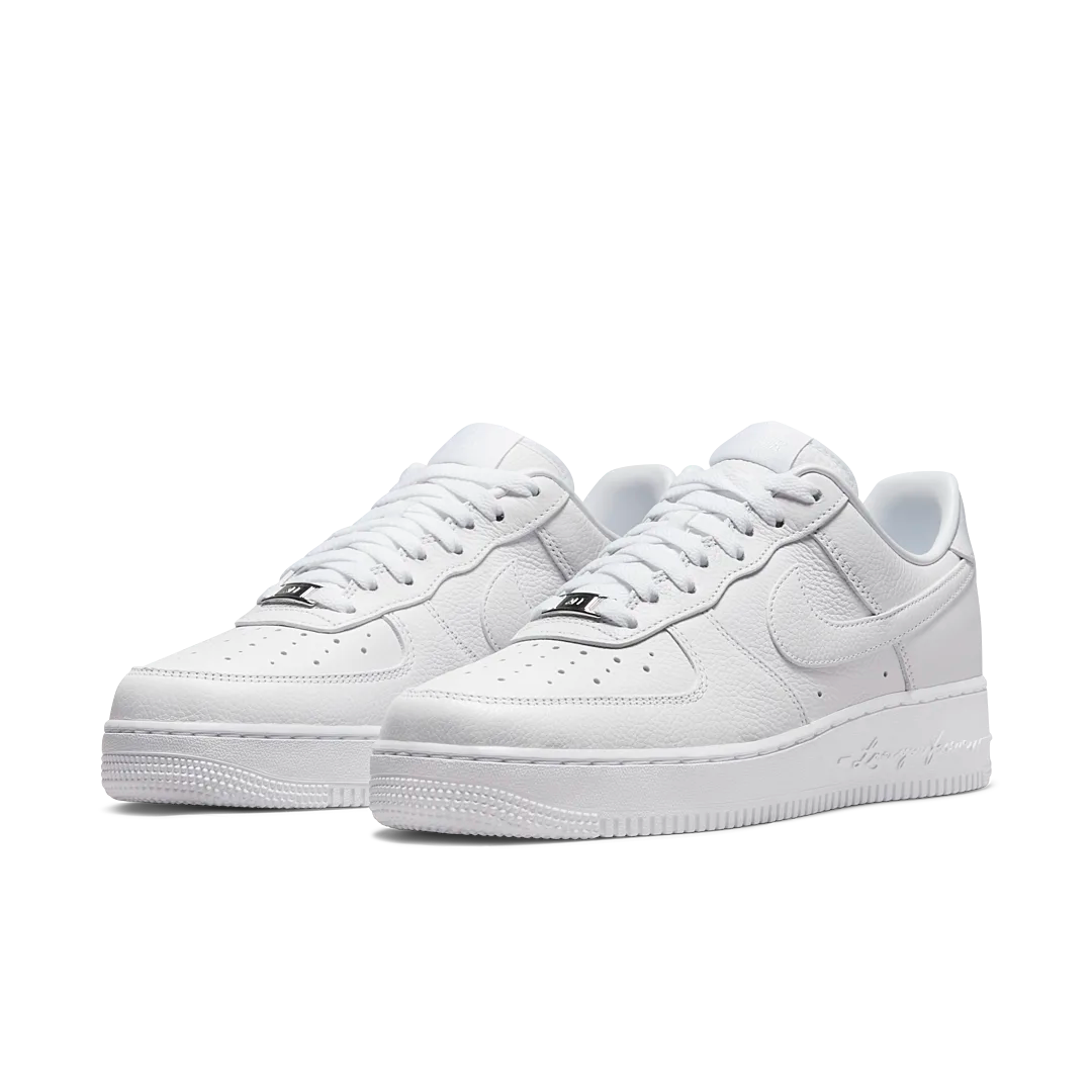 Nike Air Force 1 Low Drake NOCTA Certified Lover Boy, White/White-Cobalt Tint-White (CZ8065-100)