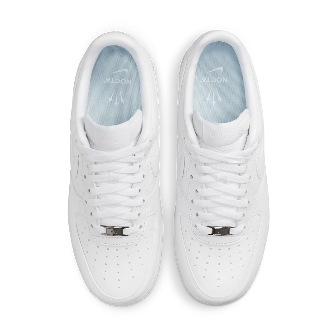 Nike Air Force 1 Low Drake NOCTA Certified Lover Boy, White/White-Cobalt Tint-White (CZ8065-100)