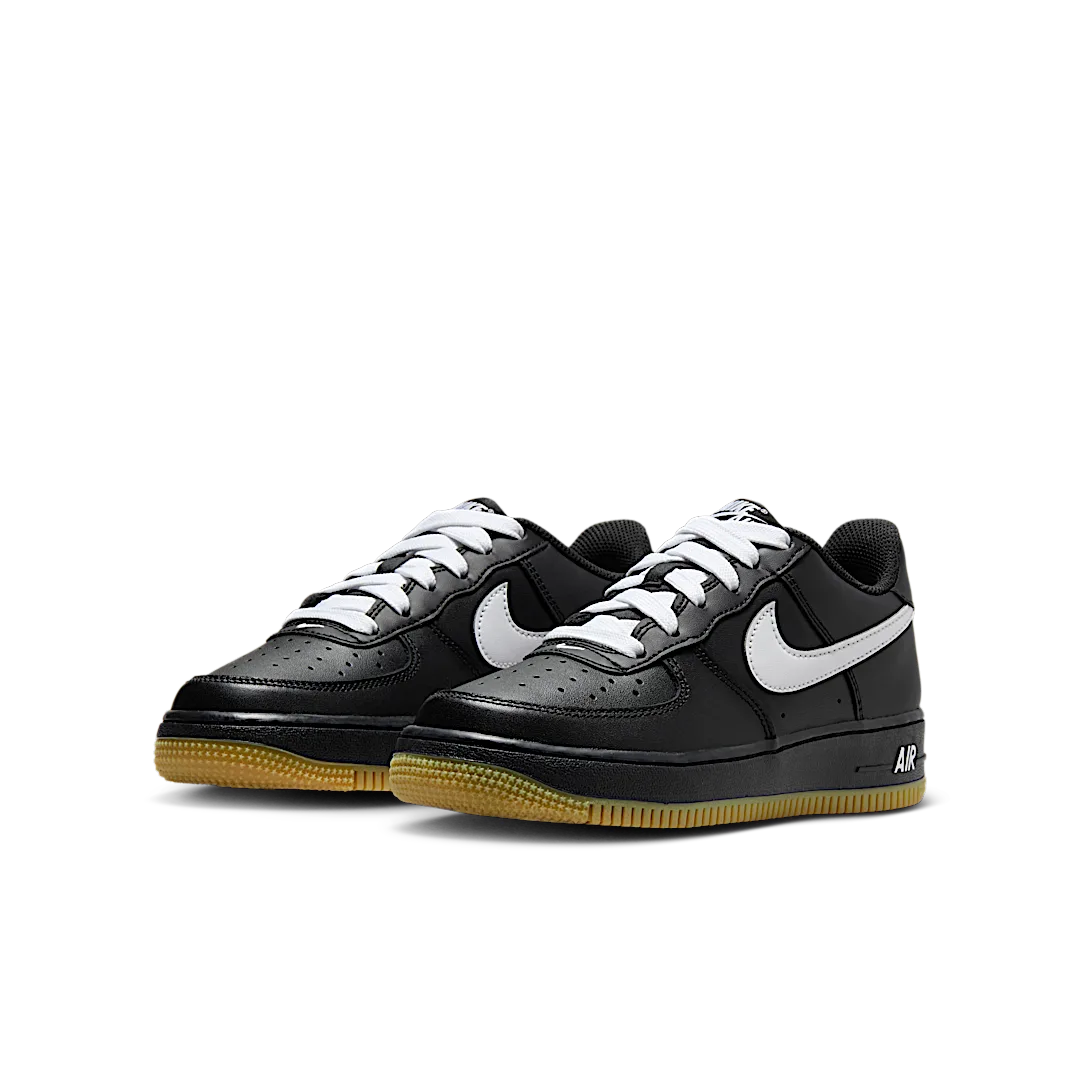 Nike Air Force 1 Low LV8 Black Gum Light Brown White, Black/Gum Light Brown/White (IB8845-001)