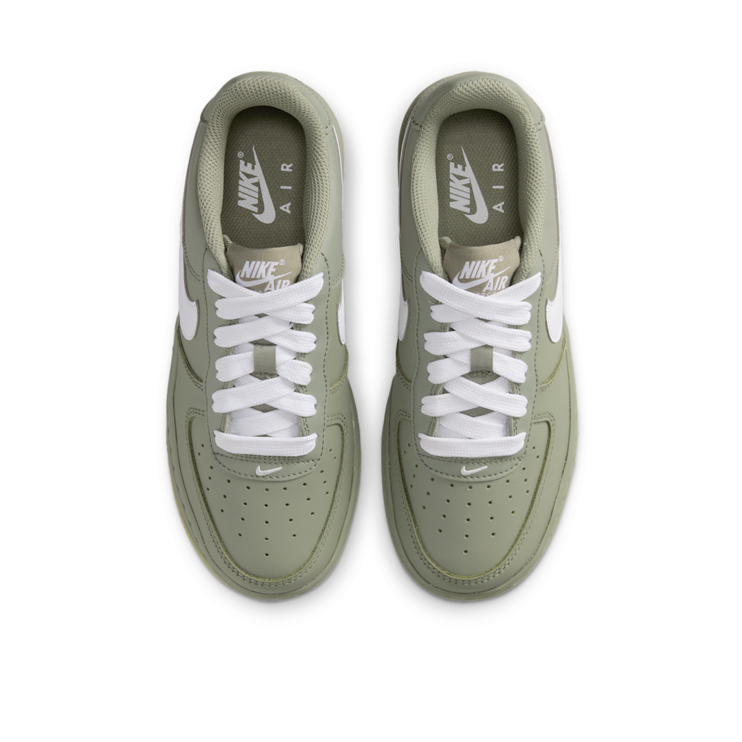 Nike Air Force 1 Low LV8 Light Army Gum White, Light Army/Gum Light Brown/Metallic Silver/White (HQ1911-300)