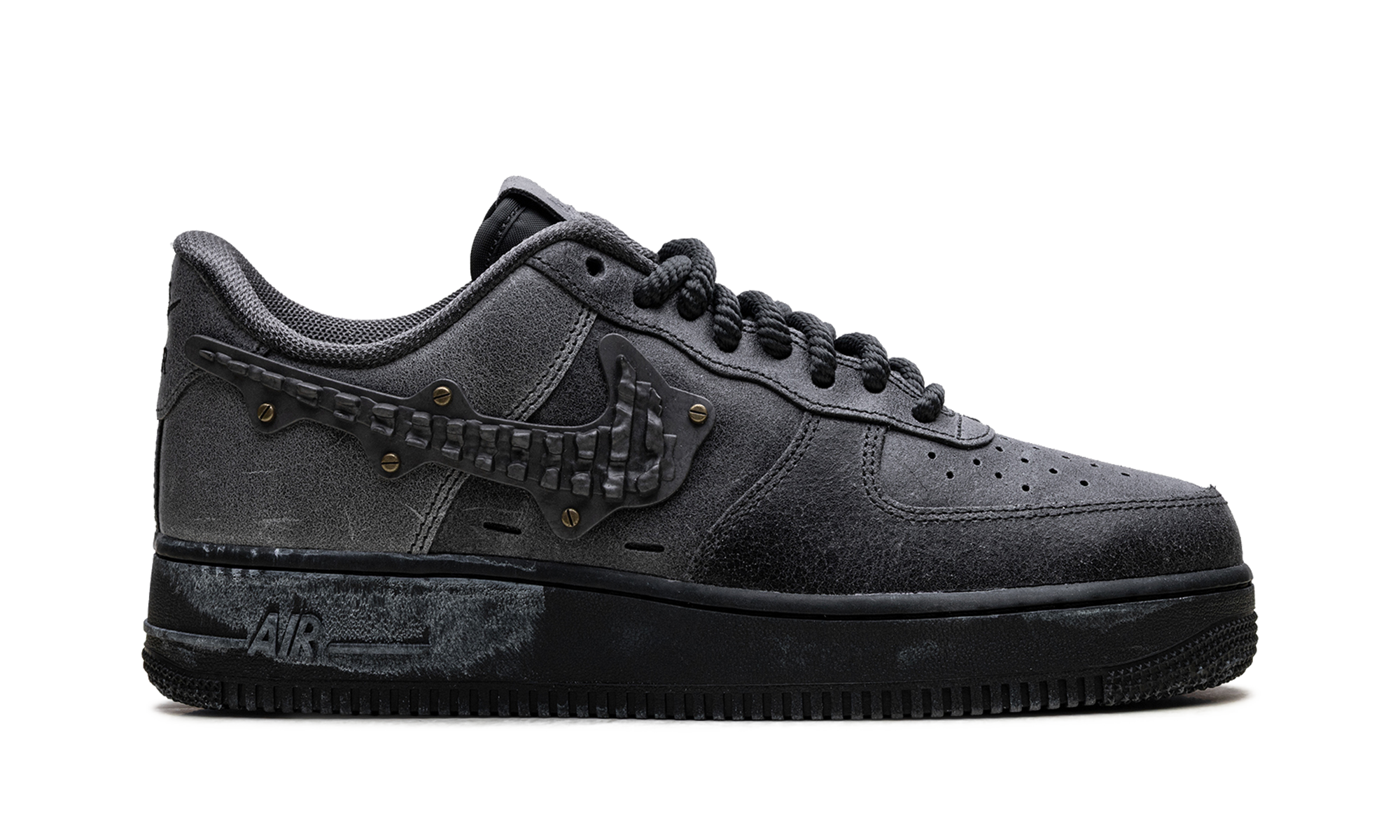 Nike Air Force 1 Low Metalwork Medium Ash Anthracite
