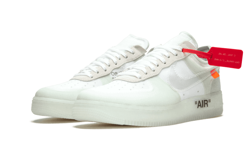 Nike Air Force 1 Low Off-White, White/White-Sail (AO4606-100)