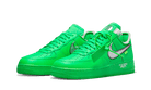 Nike Air Force 1 Low Off-White Brooklyn, Light Green Spark/Metallic Silver-Light Green Spark (DX1419-300)