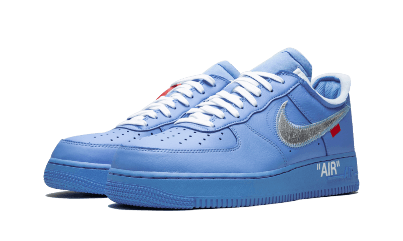 Nike Air Force 1 Low Off-White MCA University Blue, University Blue/Metallic Silver-White (CI1173-400)