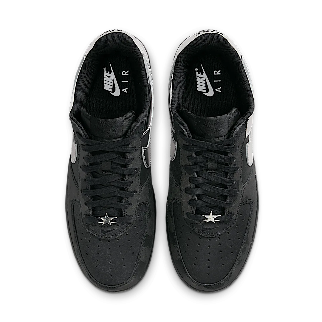 Nike Air Force 1 Low Retro All-Star (2025), Black/Metallic Silver (HF2885-001)