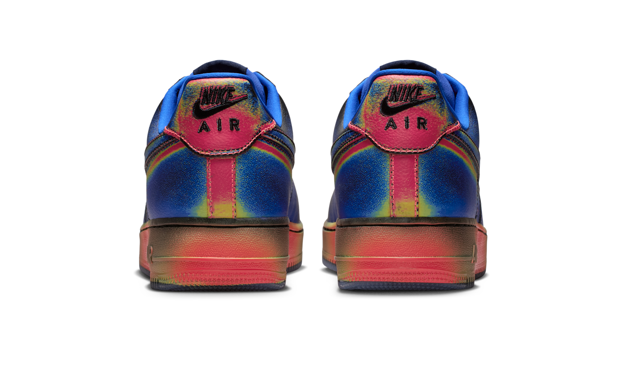 Nike Air Force 1 Low Retro Heat Map Black Racer Blue