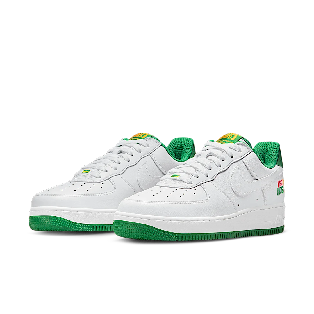 Nike Air Force 1 Low Retro QS West Indies (2022), White/White-Classic Green (DX1156-100)