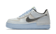 Nike Air Force 1 Low Shadow Pure Platinum Snakeskin Blue