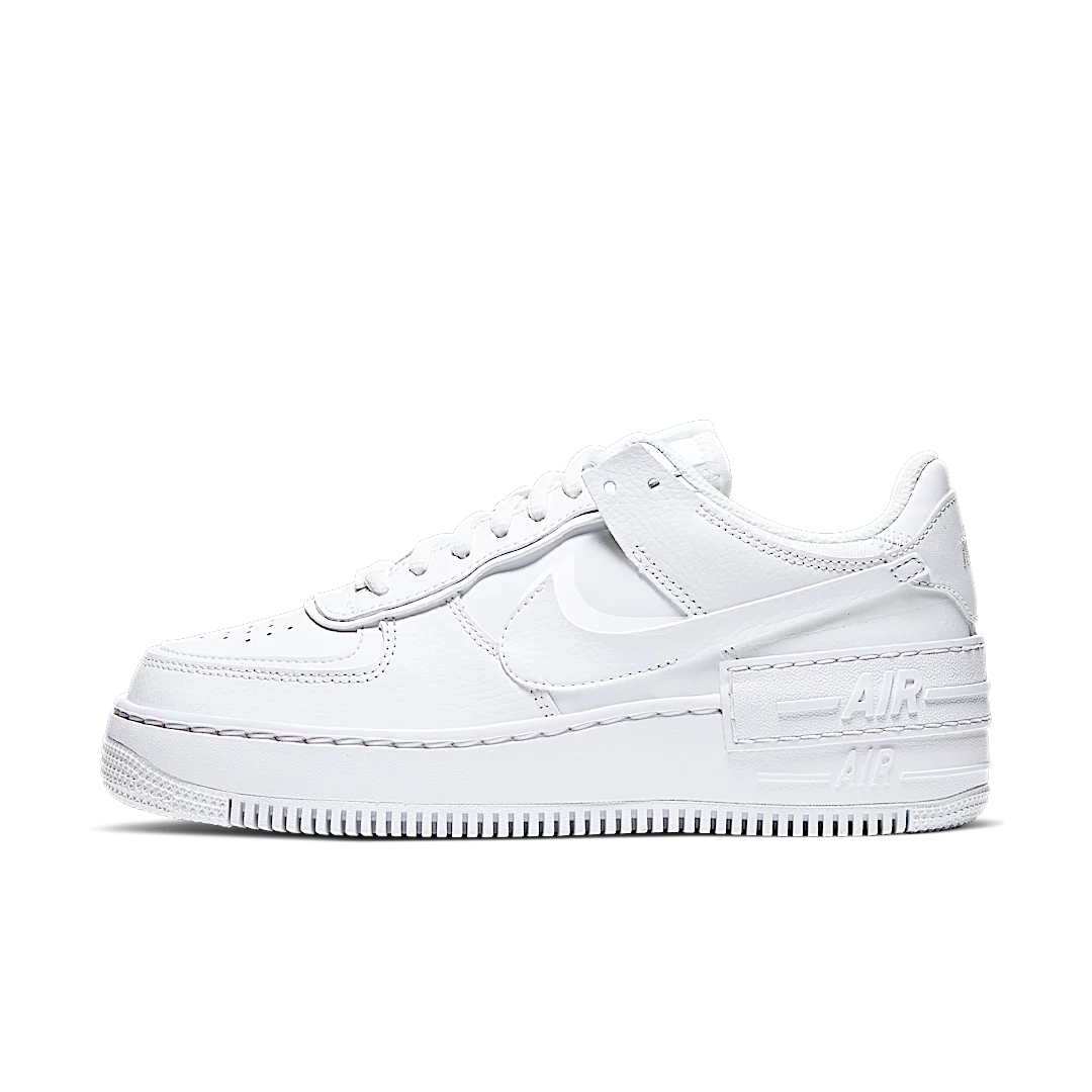 Nike Air Force 1 Low Shadow Triple White, White/White/White (CI0919-100)