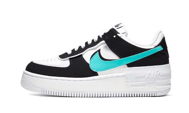 Nike Air Force 1 Low Shadow White Black Aurora
