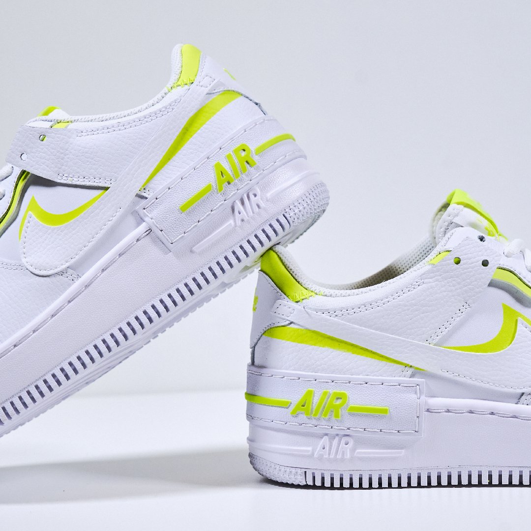 Nike Air Force 1 Low Shadow White Lemon