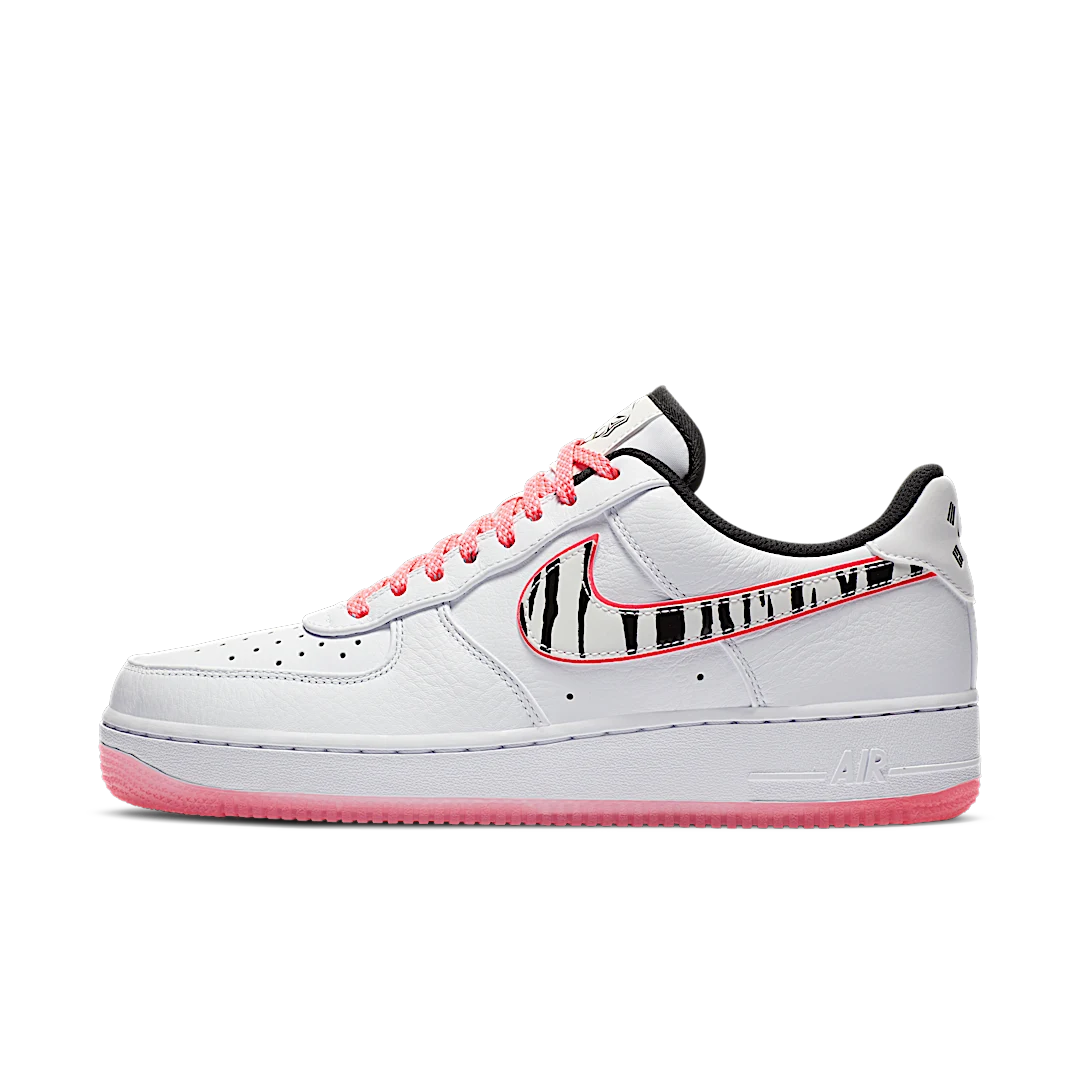 Nike Air Force 1 Low South Korea (2020), White/Black-Multi-Color (CW3919-100)