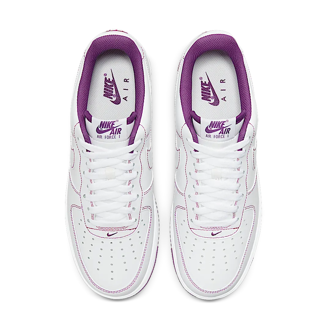 Nike Air Force 1 Low Viotech, White/White/Viotech (CV1724-105)