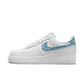 Nike Air Force 1 Low '07 Essential White Worn Blue Paisley
