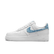 Nike Air Force 1 Low '07 Essential White Worn Blue Paisley