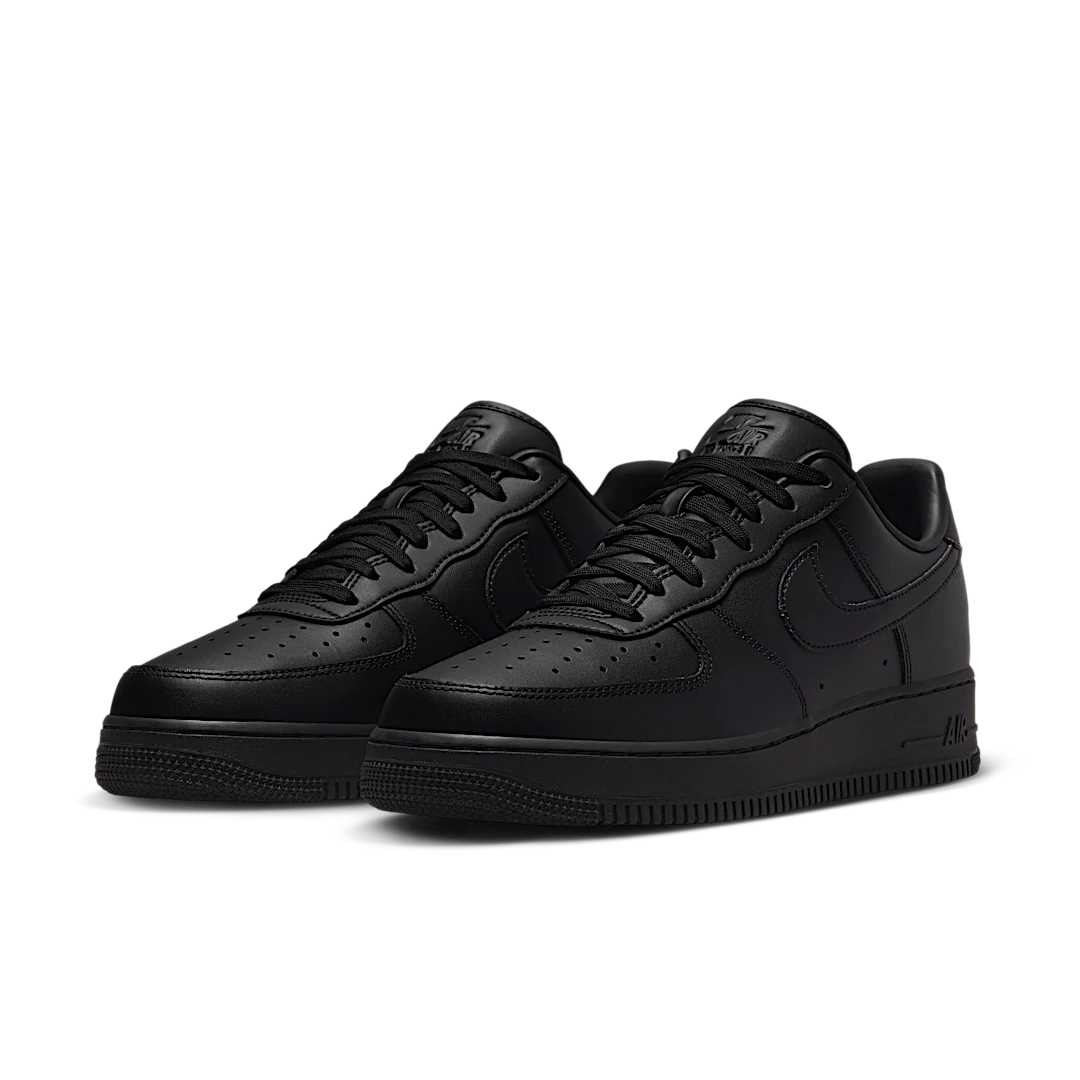 Nike Air Force 1 Low '07 Fresh Black Anthracite, Black/Anthracite-Black-Black (DM0211-001)