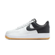 Nike Air Force 1 Low '07 LV8 White Black Metallic Silver