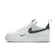 Nike Air Force 1 Low '07 LV8 White Metallic Dark Grey