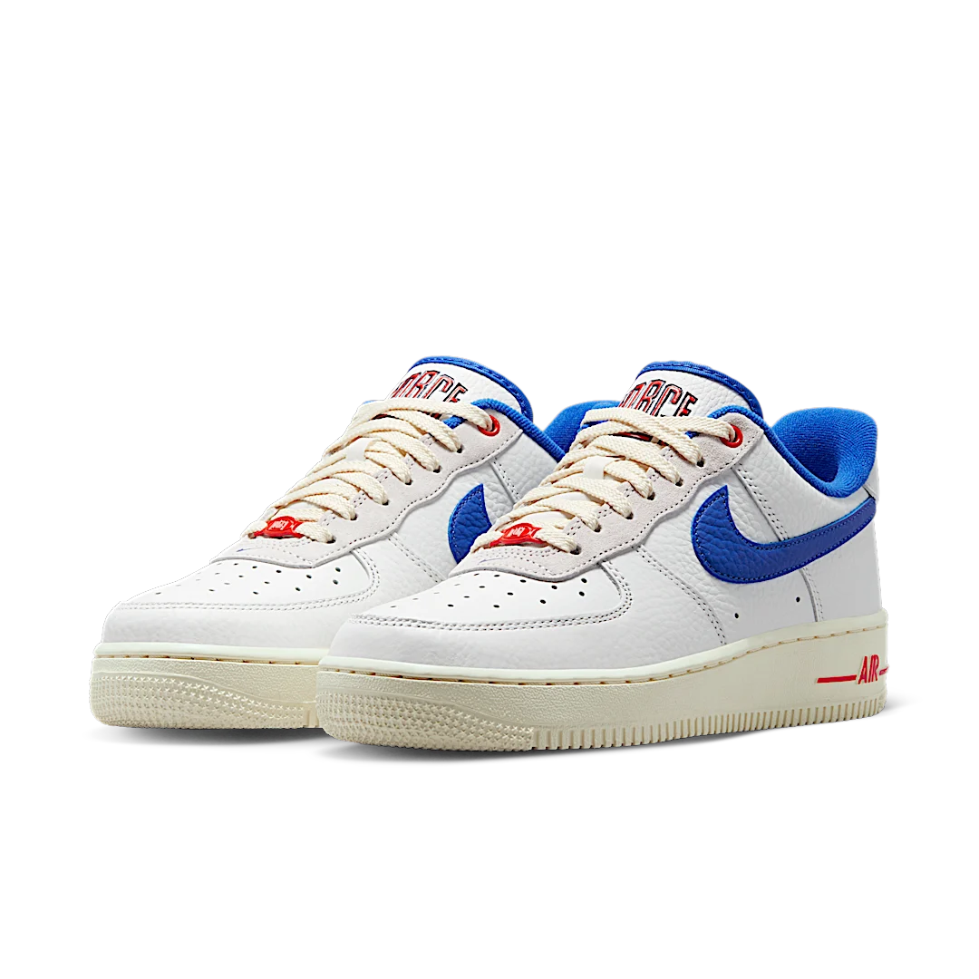 Nike Air Force 1 Low '07 LX Command Force University Blue Summit White, University Blue/Hyper Royal-Picante Red-Obsidian-Coconut Milk (DR0148-100)