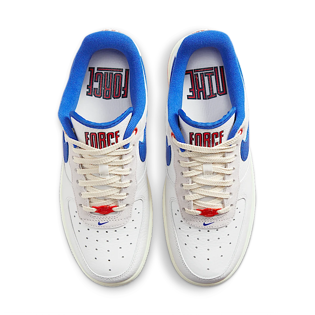 Nike Air Force 1 Low '07 LX Command Force University Blue Summit White, University Blue/Hyper Royal-Picante Red-Obsidian-Coconut Milk (DR0148-100)