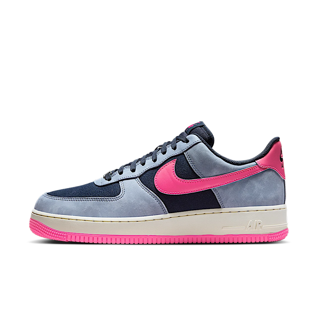 Nike Air Force 1 Low '07 LX Dark Obsidian Ashen Slate, Dark Obsidian/Ashen Slate/Coconut Milk/Green Frost (FB8876-401)