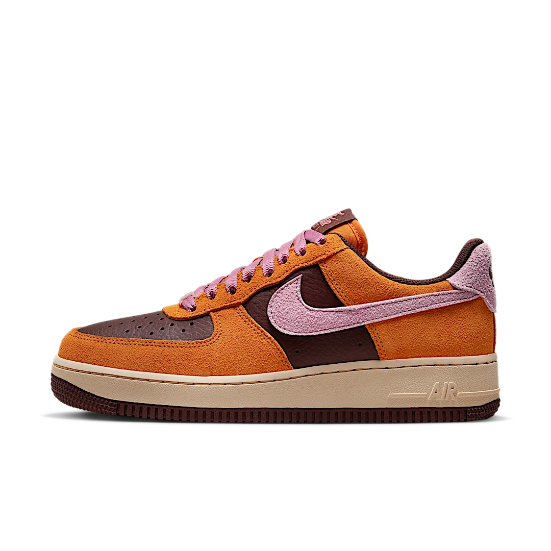 Nike Air Force 1 Low '07 Magma Orange, Magma Orange/Elemental Pink-Cherrywood Red (DZ5629-800)