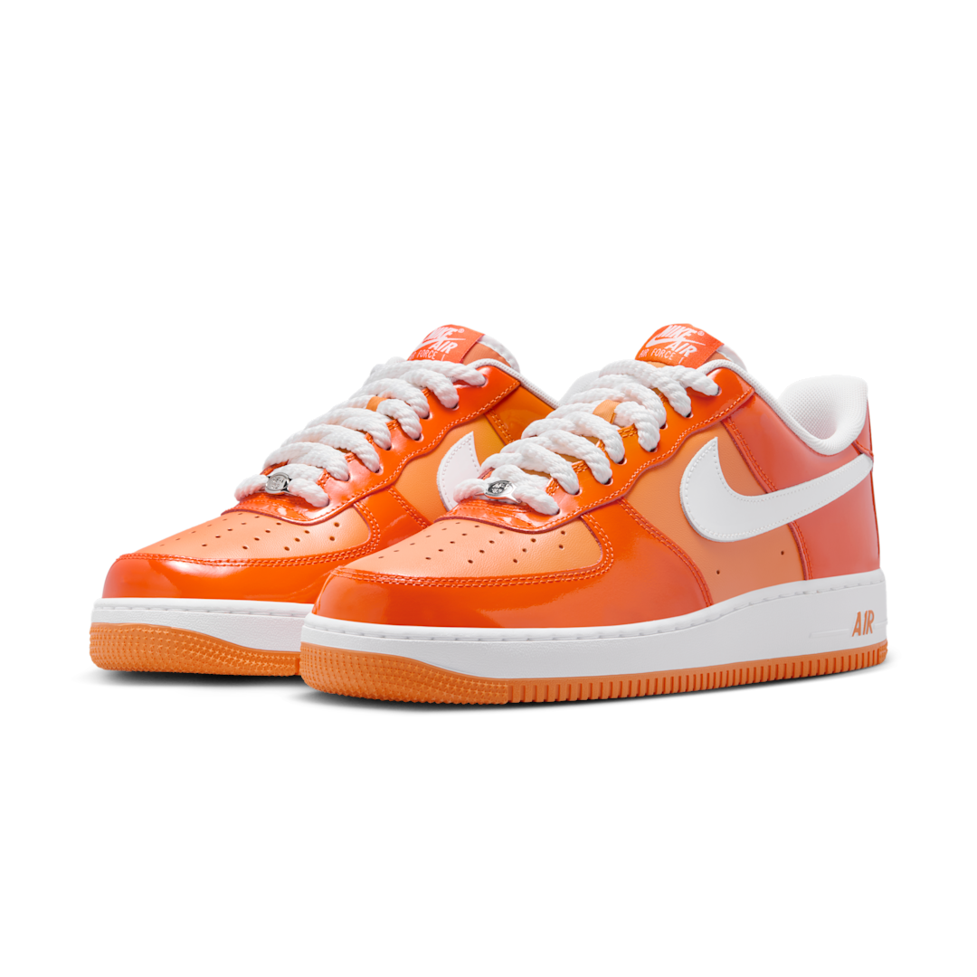 Nike Air Force 1 Low '07 Orange White Patent