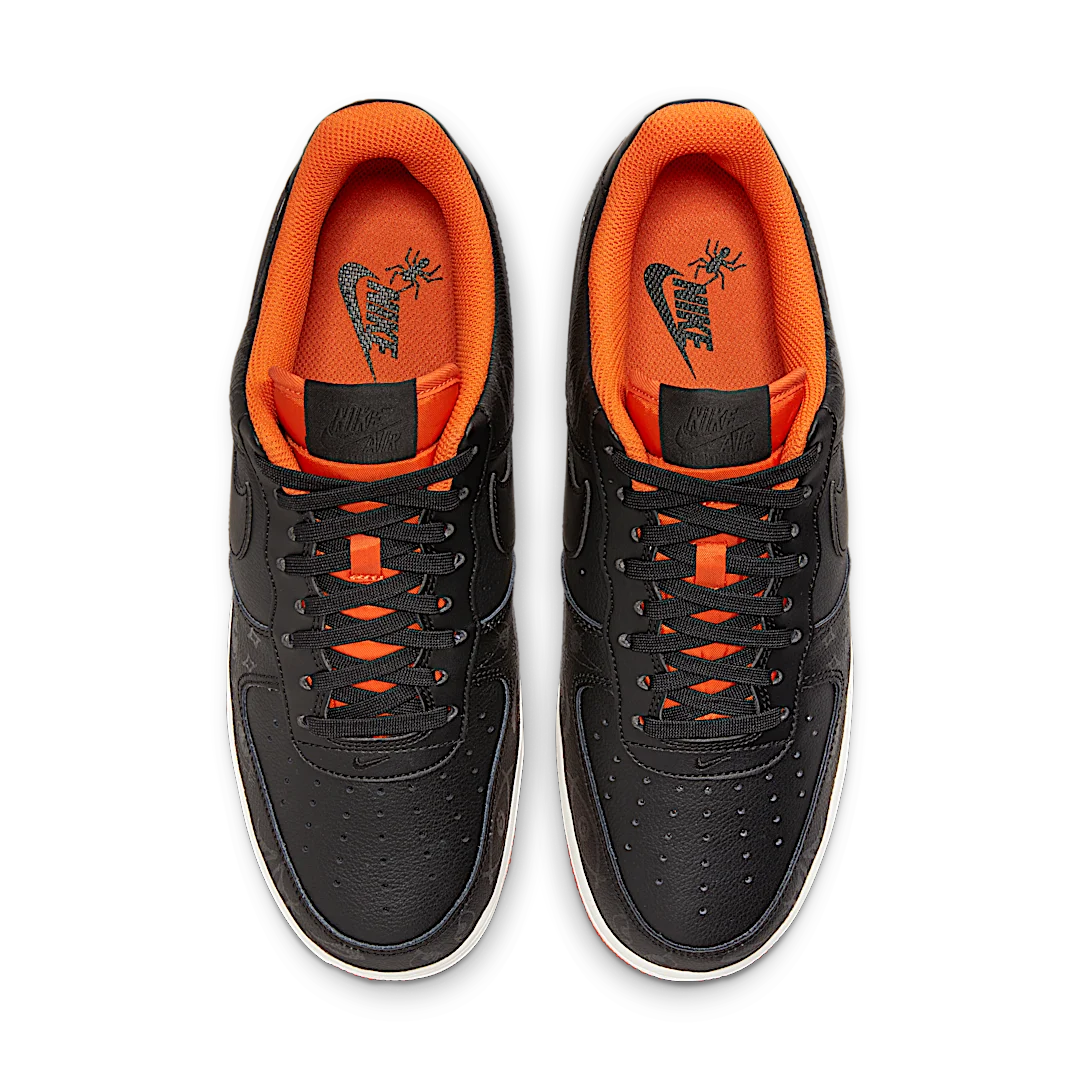 Nike Air Force 1 Low '07 PRM Halloween (2021), Black/Black-Starfish-Sail (DC8891-001)