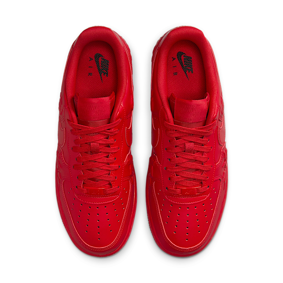 Nike Air Force 1 Low '07 Red Roses, University Red/University Red/Black/University Red (HF2016-600)